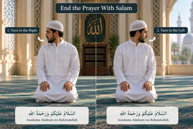 End the Prayer With Salam